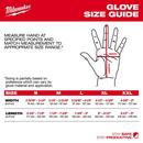CUT LEVEL 8 HIGH-DEXTERITY NITRILE DIPPED GLOVES - XL 