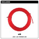 .095 X 20&rsquo; 5 PK PRE-CUT TWISTED TRIMMER LINE 