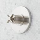 Single Handle Pressure Balancing Valve Trim in Brushed Nickel