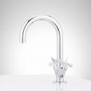 Single Handle Bathroom Sink Faucet in Chrome 