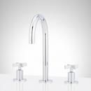Two Handle Widespread Bathroom Sink Faucet in Chrome 
