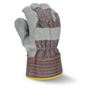 RADIANS RWG3103 ECONOMY SHOULDER GRAY SPLIT COWHIDE LEATHER GLOVE LARGE 