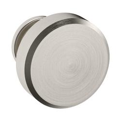 1-1/4 in. Beveled Knob in Satin Nickel