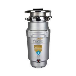 1/3 hp 3-Bold Mount Garbage Disposal in Matte Silver