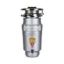 1/2 hp 3-Bold Mount Garbage Disposal in Matte Silver 