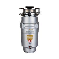 1/2 hp 3-Bold Mount Garbage Disposal in Matte Silver