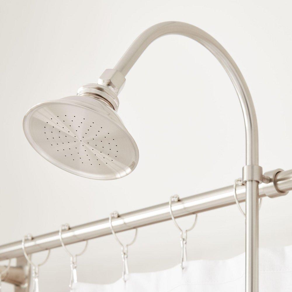 Side Mount Hand Shower Conversion Kit in Brushed Gold 