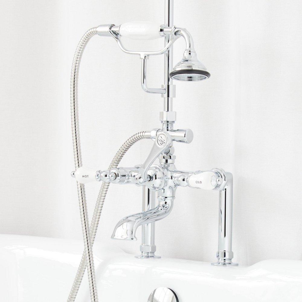 Side Mount Hand Shower Conversion Kit in Brushed Gold 