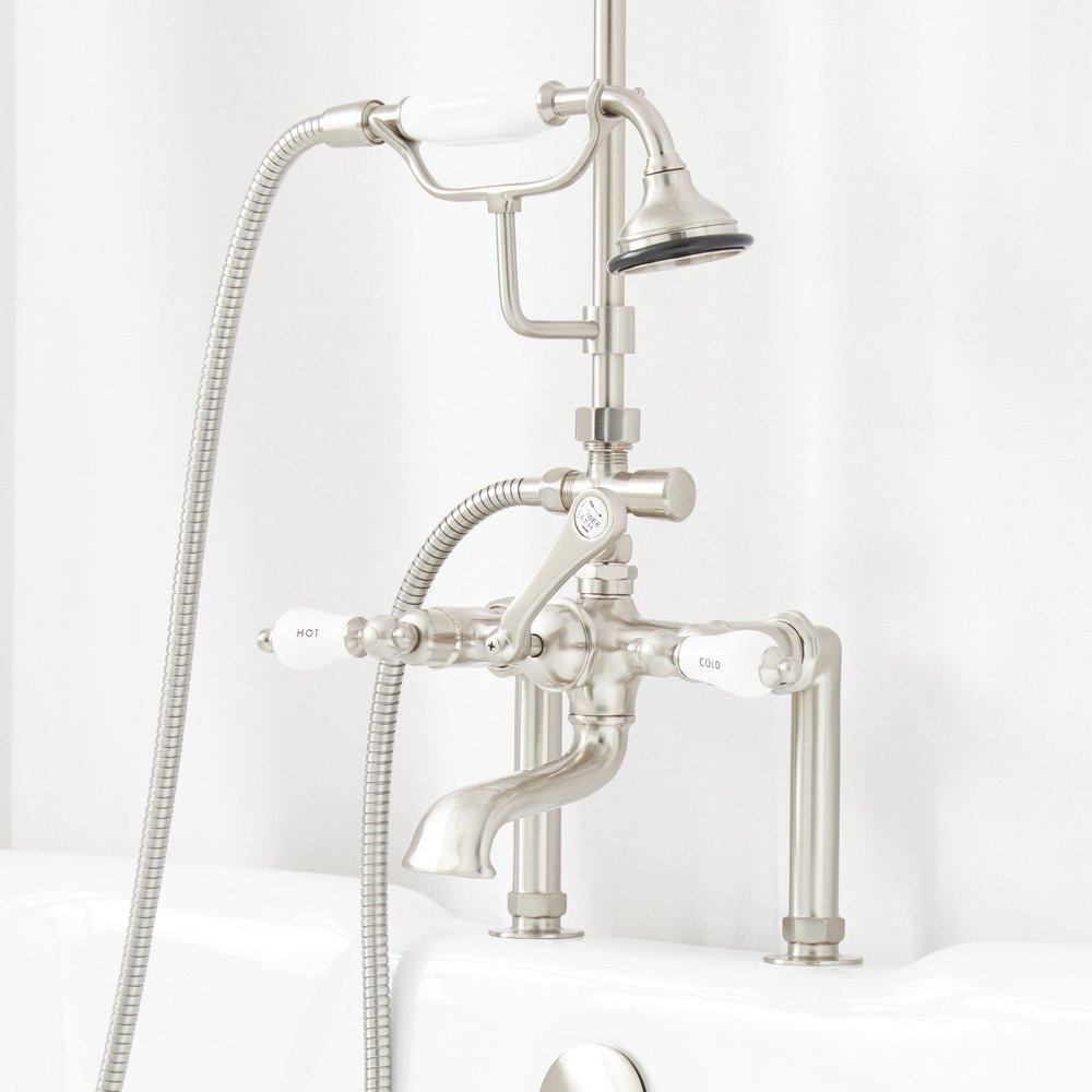 Side Mount Hand Shower Conversion Kit in Brushed Gold 