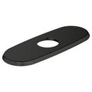 6-7/16 in. Brass Escutcheon in Matte Black