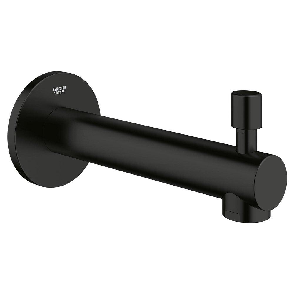 GROHE Matte Black Brass Tub Spout 