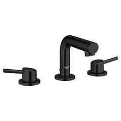 Two Handle Widespread Bathroom Sink Faucet in Matte Black