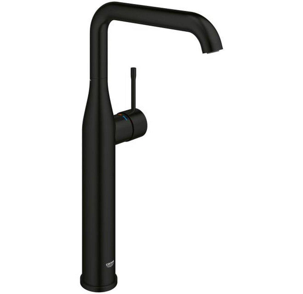 Single Handle Centerset Bathroom Sink Faucet in Matte Black 