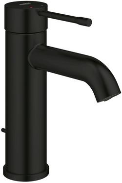 Single Handle Centerset Bathroom Sink Faucet in Matte Black