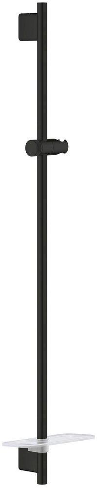 GROHE Matte Black 5-1/2 in. Shower Rail 