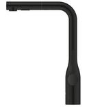 GROHE Matte Black Single Handle Pull Out Kitchen Faucet 