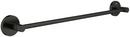 17-11/16 in. Towel Bar in Matte Black