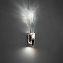KINDJAL 18IN LED WALL SCONCE 3000/3500/4000K IN POLISHED NICKEL WITH CLEAR OPTIC CRYSTAL 