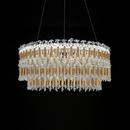 86W 1-Light Integrated LED Pendant in Heirloom Gold