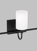 Visual Comfort & Co. Studio Midnight Black 60W 3-Light Medium E-26 Vanity Fixture 