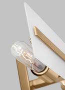 DEX CONTEMPORARY 3-LIGHT INDOOR DIMMABLE LARGE BATH VANITY WALL SCONCE IN SATIN BRASS GOLD FINISH WITH SATIN ETCHED GLASS SHADE 