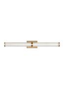 37W 1-Light Vanity Fixtures in Satin Brass