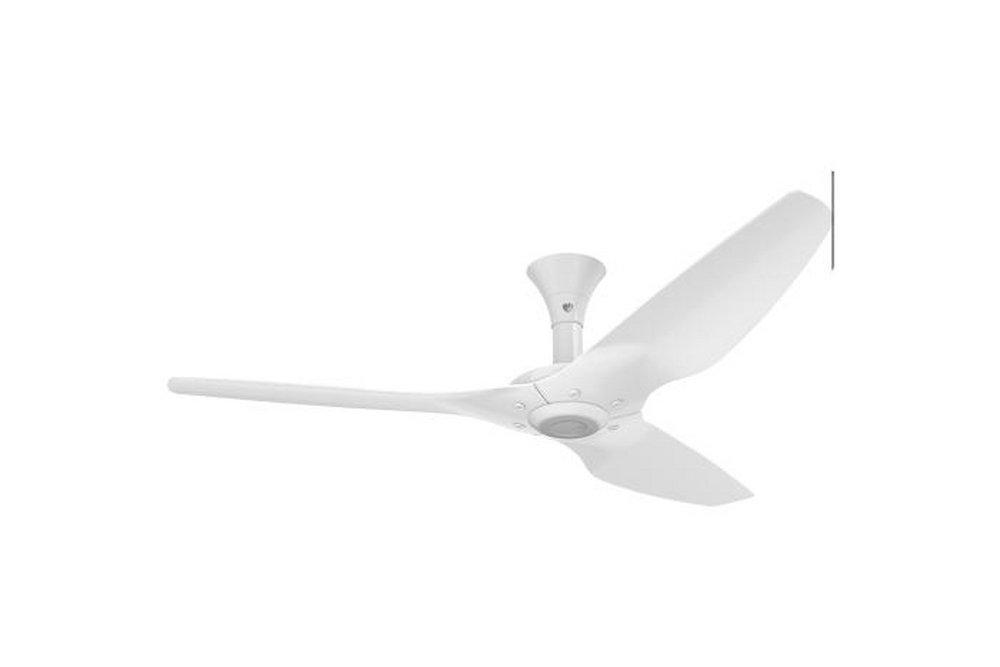 CEILING FAN KIT HAIKU 60 100-277V/1PH WIFI/BLE DAMP RATED 0.05HP <125W USCAMX LOW PROFILE MOUNT MOTOR - WHITE AIRFOILS - WHITE 