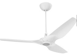 60 in. Universal Mount 3 Blade Indoor Smart Ceiling Fan with Remote Control and White Motor / Body in White