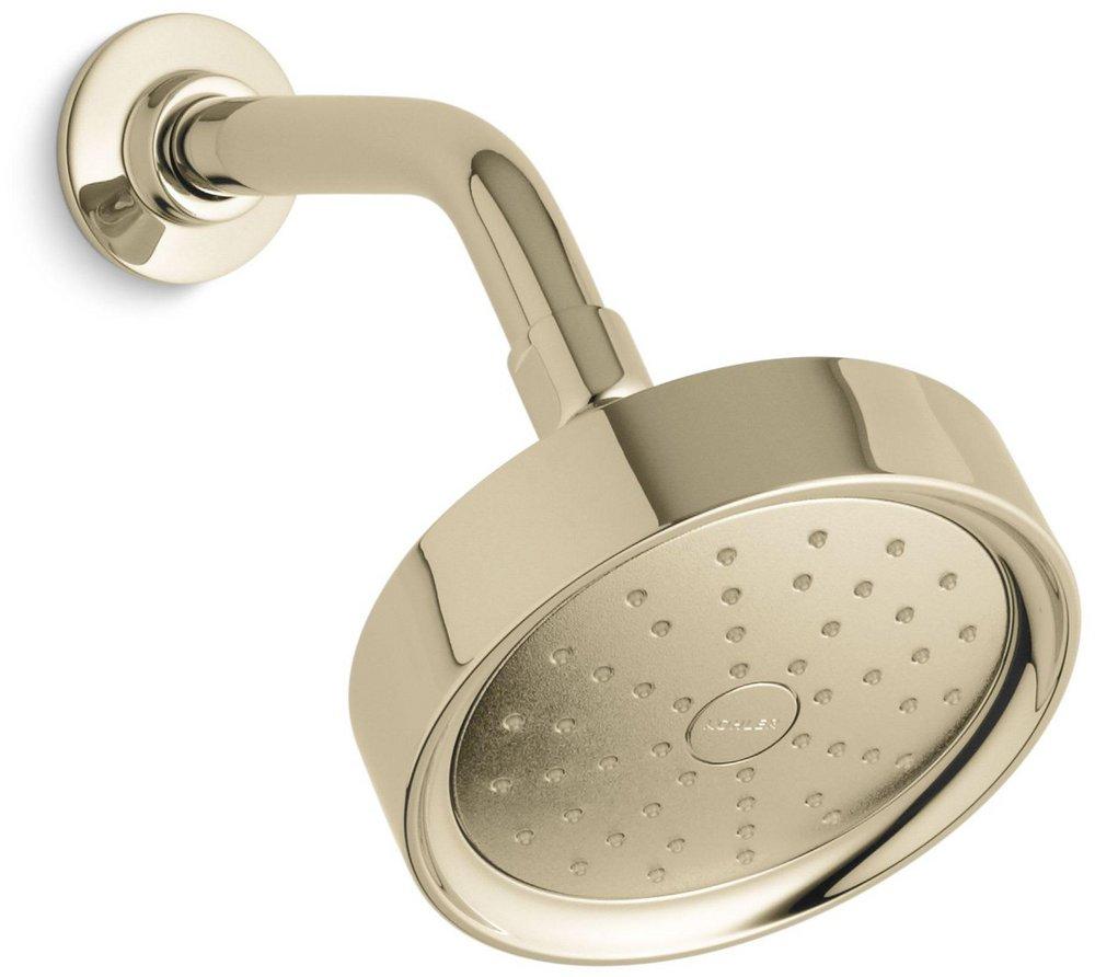 KOHLER Vibrant French Gold Single Function Showerhead 