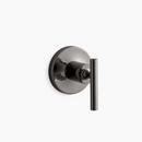 Single Handle Diverter Valve Trim in Vibrant® Titanium