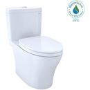 0.9/1.28 gpf Elongated Two Piece Toilet in Cotton 