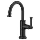 Single Handle Lever Water Filter Faucet in Matte Black