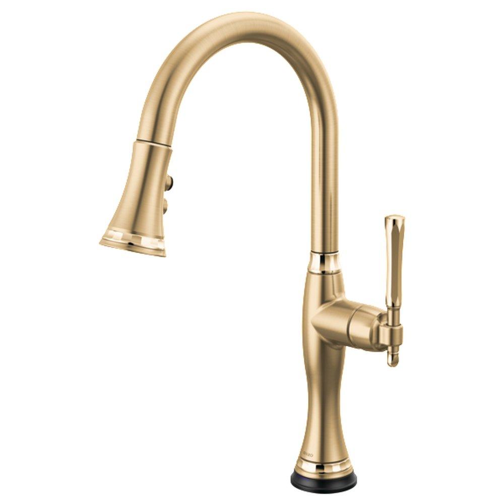 BRIZO THE TULHAM KITCHEN COLLECTION BY BRIZO SMARTTOUCH PULL-DOWN KITCHEN FAUCET 