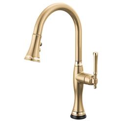 Single Handle Pull Down Kitchen Faucet in Brilliance&reg; Luxe Gold&reg;/Brilliance&reg; Polished Gold