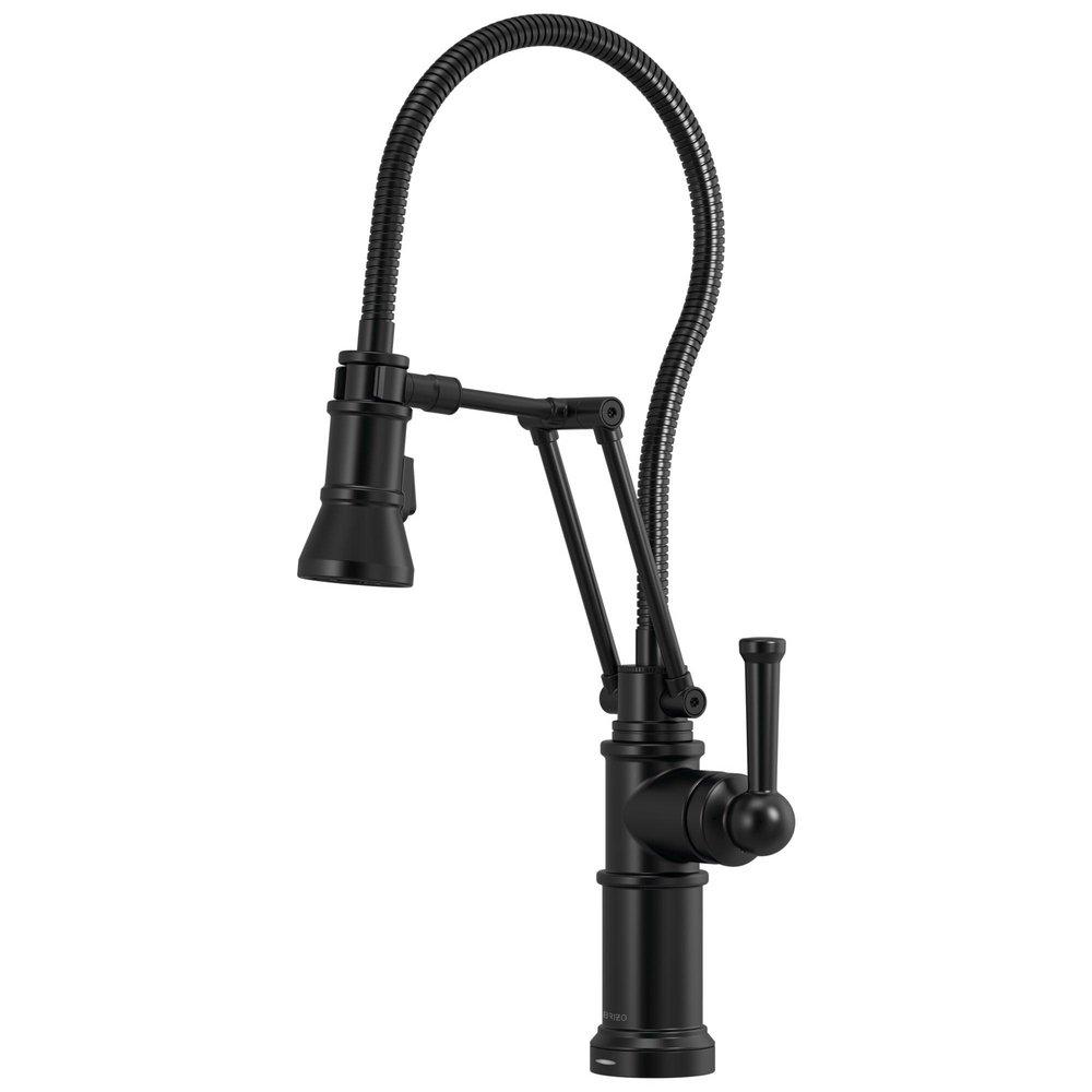BRIZO ARTESSO SMARTTOUCH ARTICULATING FAUCET WITH FINISHED HOSE 