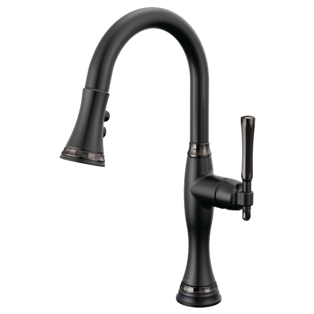 BRIZO THE TULHAM KITCHEN COLLECTION BY BRIZO SMARTTOUCH PULL-DOWN PREP KITCHEN FAUCET 