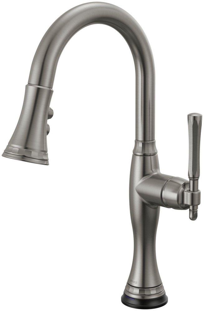 BRIZO THE TULHAM KITCHEN COLLECTION BY BRIZO SMARTTOUCH PULL-DOWN PREP KITCHEN FAUCET 