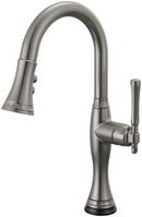 BRIZO THE TULHAM KITCHEN COLLECTION BY BRIZO SMARTTOUCH PULL-DOWN PREP KITCHEN FAUCET 