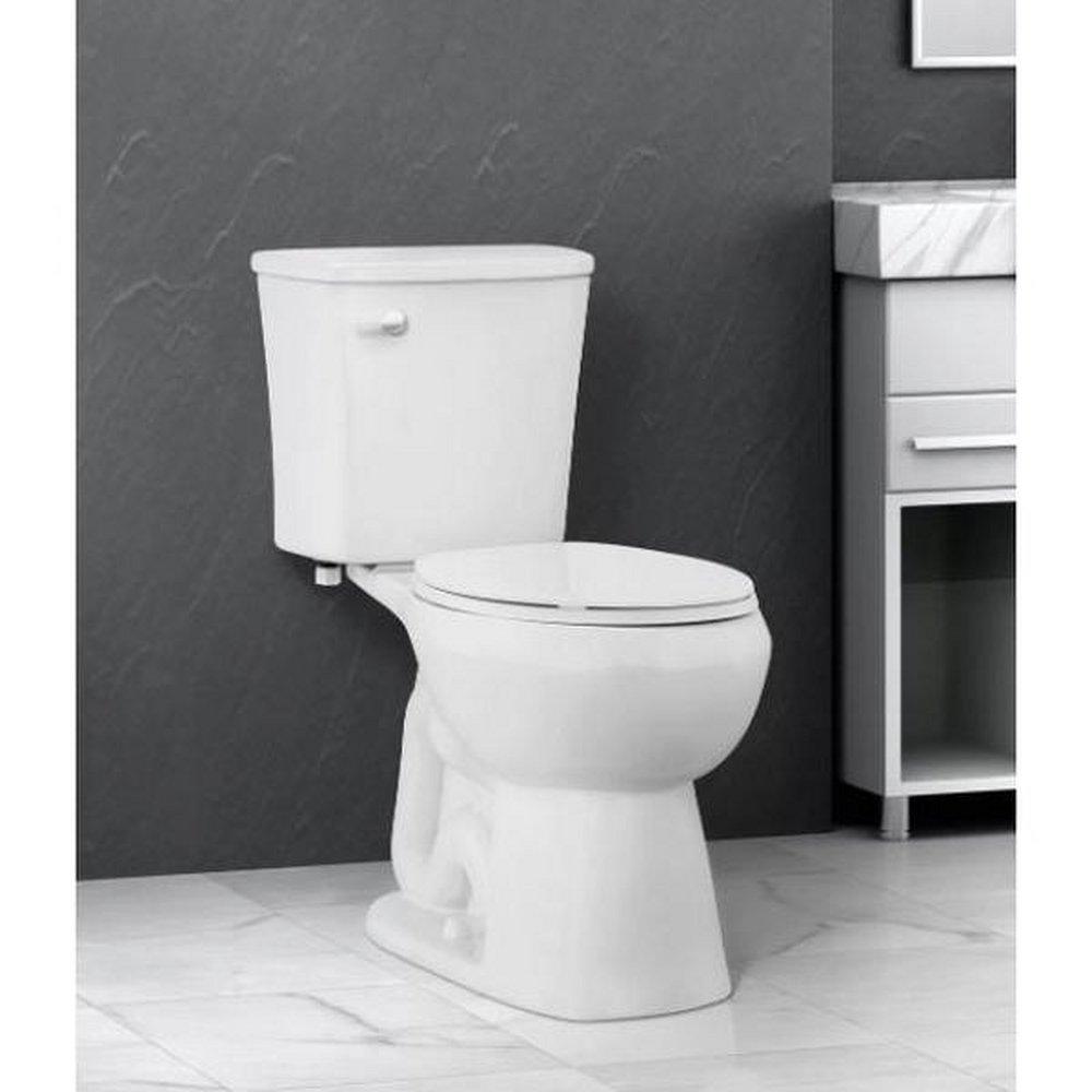 0.8 gpf Toilet Tank in White 