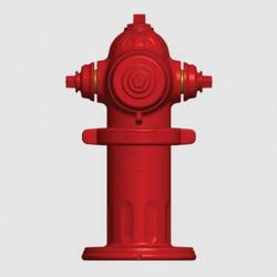 Red 5 ft. Mechanical Joint 6 in. Assembled Fire Hydrant