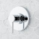 Two Handle Single Function Shower System Set in Polished Chrome - 1/2 in. and 3/4 in. Valve Included 