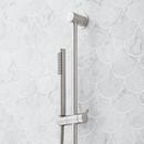 Two Handle Single Function Shower System Set in Brushed Nickel - 1/2 in. and 3/4 in. Valve Included 