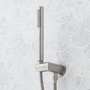 Three Handle Single Function Shower System Set in Brushed Nickel - 3/4 in. Valves Included 