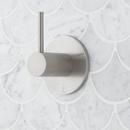Three Handle Single Function Shower System Set in Brushed Nickel - 3/4 in. Valves Included 