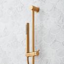 Thermostatic Shower System in Brushed Gold 