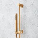 Thermostatic Shower System in Brushed Gold 