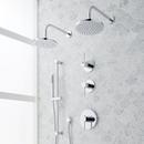 Thermostatic Shower System in Polished Chrome