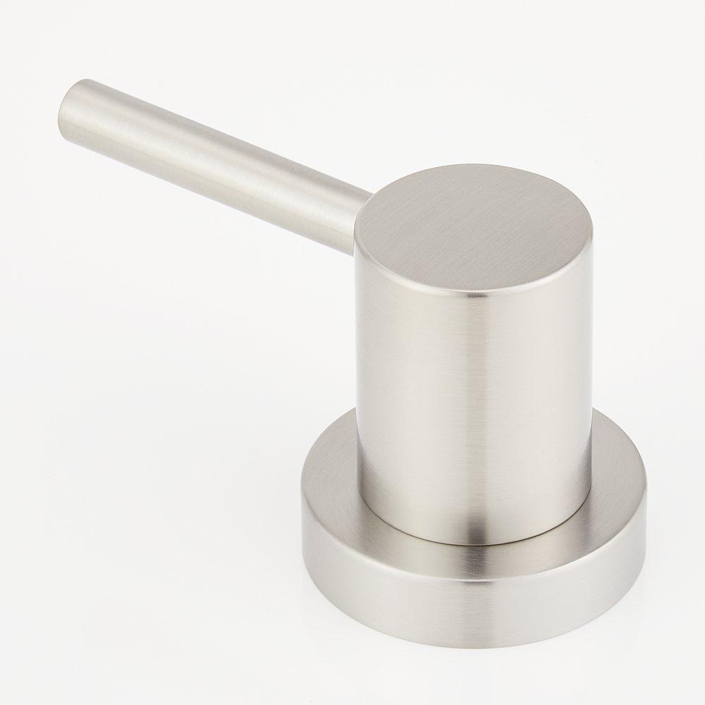 Two Handle Roman Tub Faucet Set in Brushed Nickel - Valve Included 