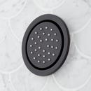 Three Handle Single Function Shower System Set in Matte Black - 3/4 in. Valves Included 