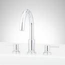 Two Handle Roman Tub Faucet Set in Brushed Nickel - Valve and Hand Shower Included